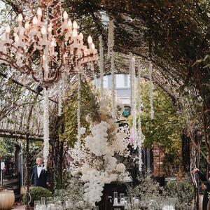 This fountain will forever make our hearts BEAM 🌟⛲ A very special installation created for Annie-Marie & Colin, we pulled out all the stops to bring this to life. Surrounded by a bed of pearl-white rose petals, we layered each fountain tier with lush, thick greenery, colossal orchids, and textured pom-pom dahlias. 

Florals: @thegroundsfloralsbysilva
Styling: @theresemoussa
Bride: @reereee111
Photographer: @inlightenphotography
Venue: @thegrounds // @thegroundsevents

#TheGroundsFloralsBySilva